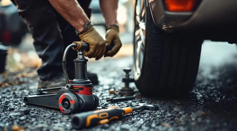 Flat Tire Change Service Green Valley